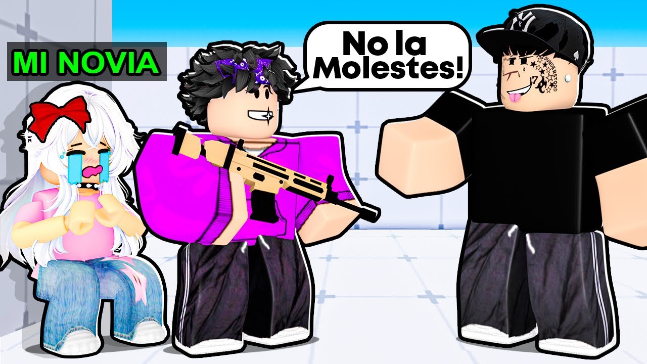 La Estaban ACOSANDO, Así que Entré a DEFENDERLA... (mi NOVIA?)