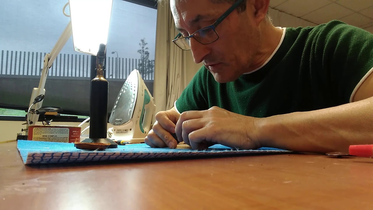 Recuperar y fabricar una zapatilla de Saxofón(2)