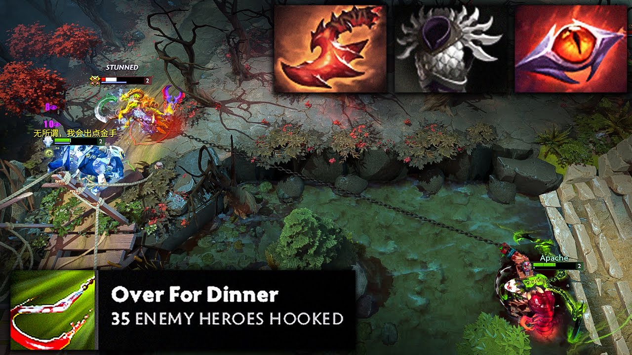 How To Hook And Win The Game | Pudge Offlane 7.40 | Pudge Official