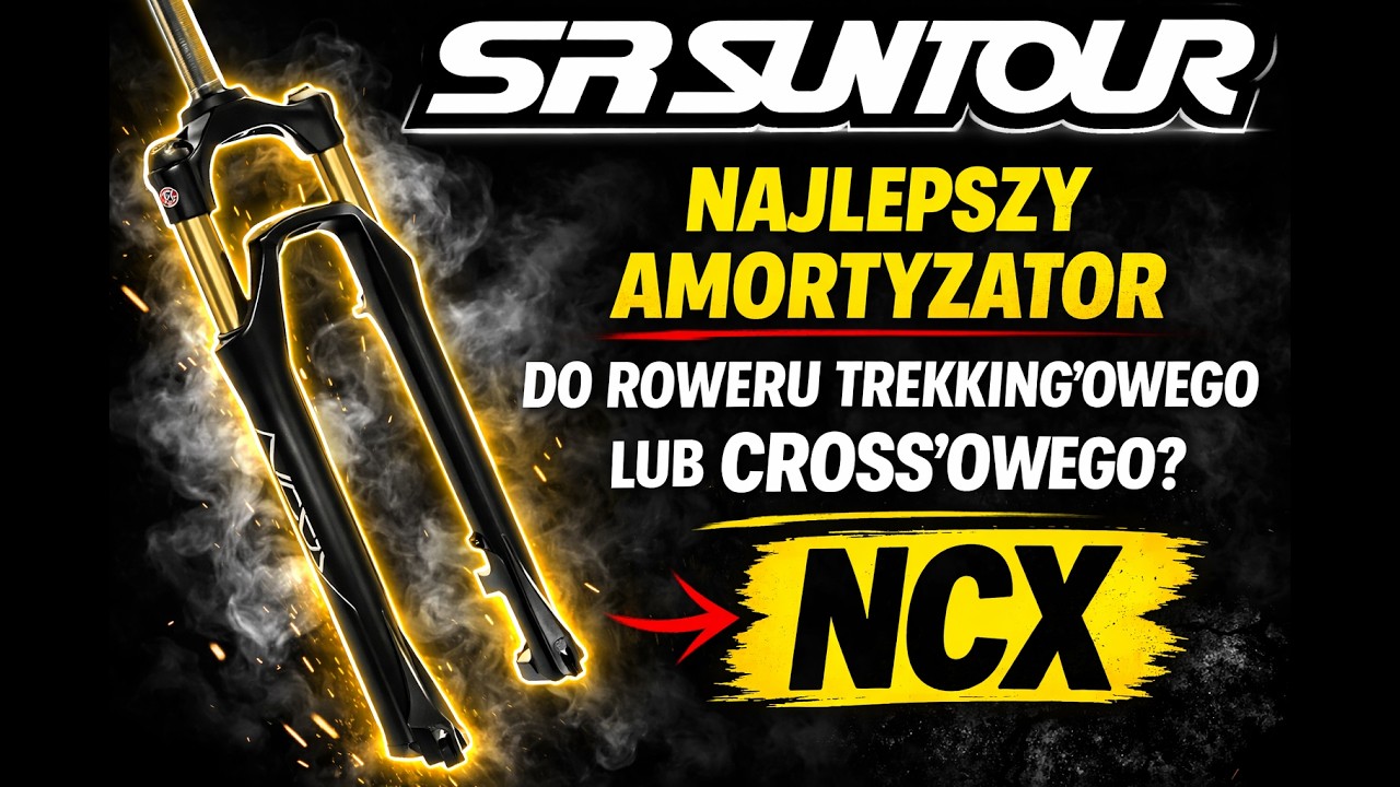 Amortyzator SR SUNTOUR NCX AIR Budowa i Serwis // Najlepszy Do Roweru Crossowego i Trekkingowego ?