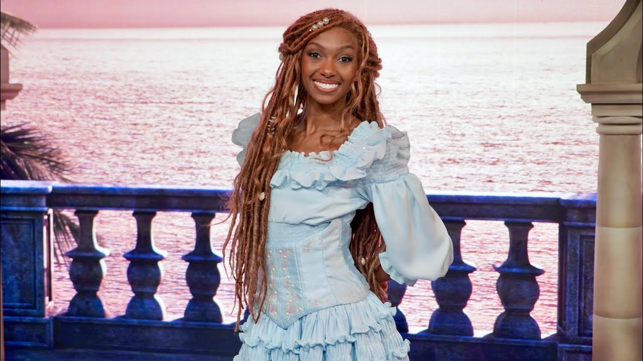 Ariel from Live-Action The Little Mermaid Meet & Greet at Disney’s Hollywood Studios - Disney World