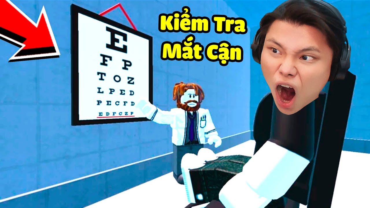 [ROBLOX] JAYGRAY KIỂM TRA MẮT CẬN SIÊU HÀI👨‍⚕️🔎👀THỬ THÁCH TROLL BÁC SĨ KHÁM MẮT VÀ CÁI KẾT CƯỜI Ẻ