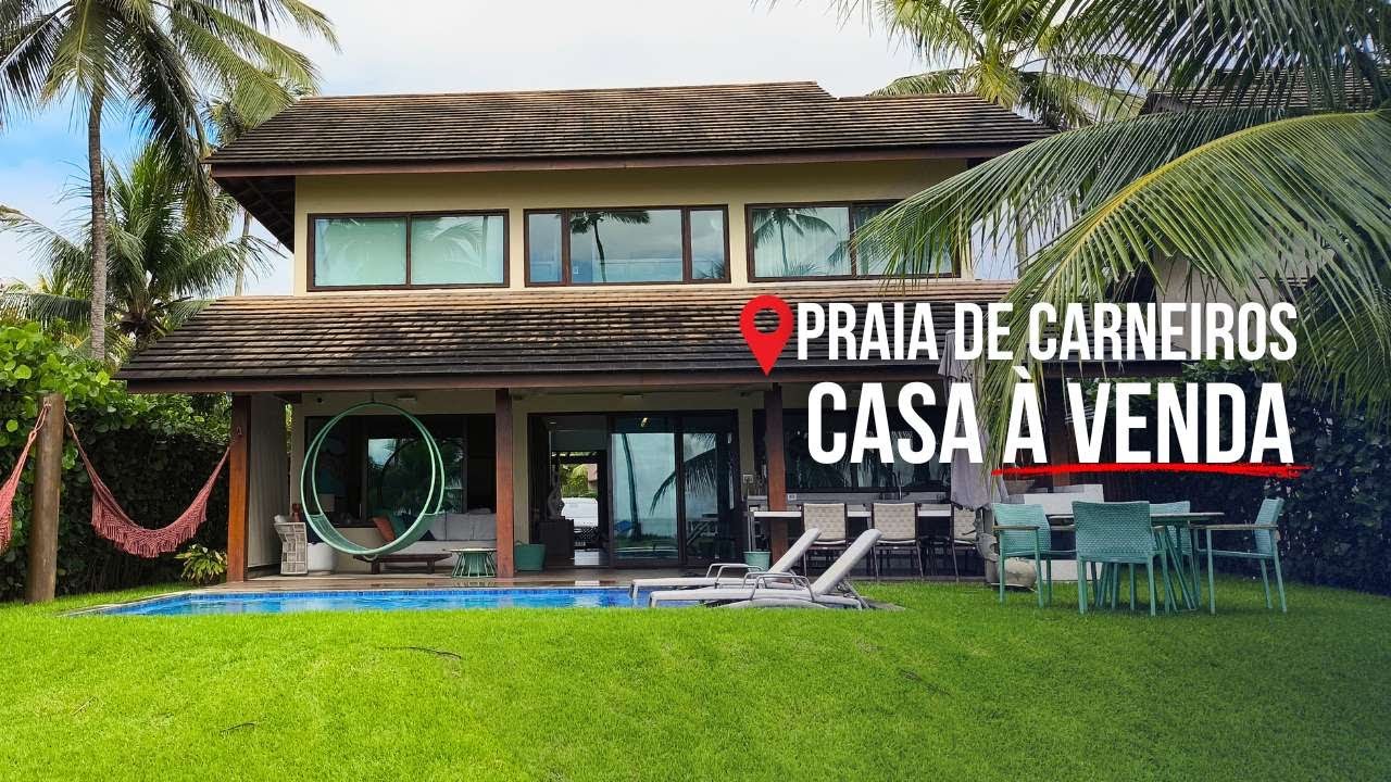 Casa Beira-Mar de Altíssimo Padrão à Venda em Carneiros