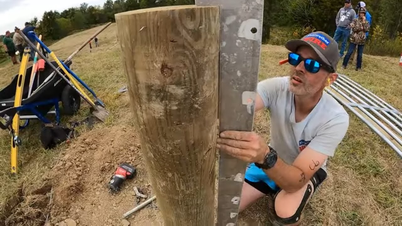 Day 1 farm fencing competition 2023! This one hurt!