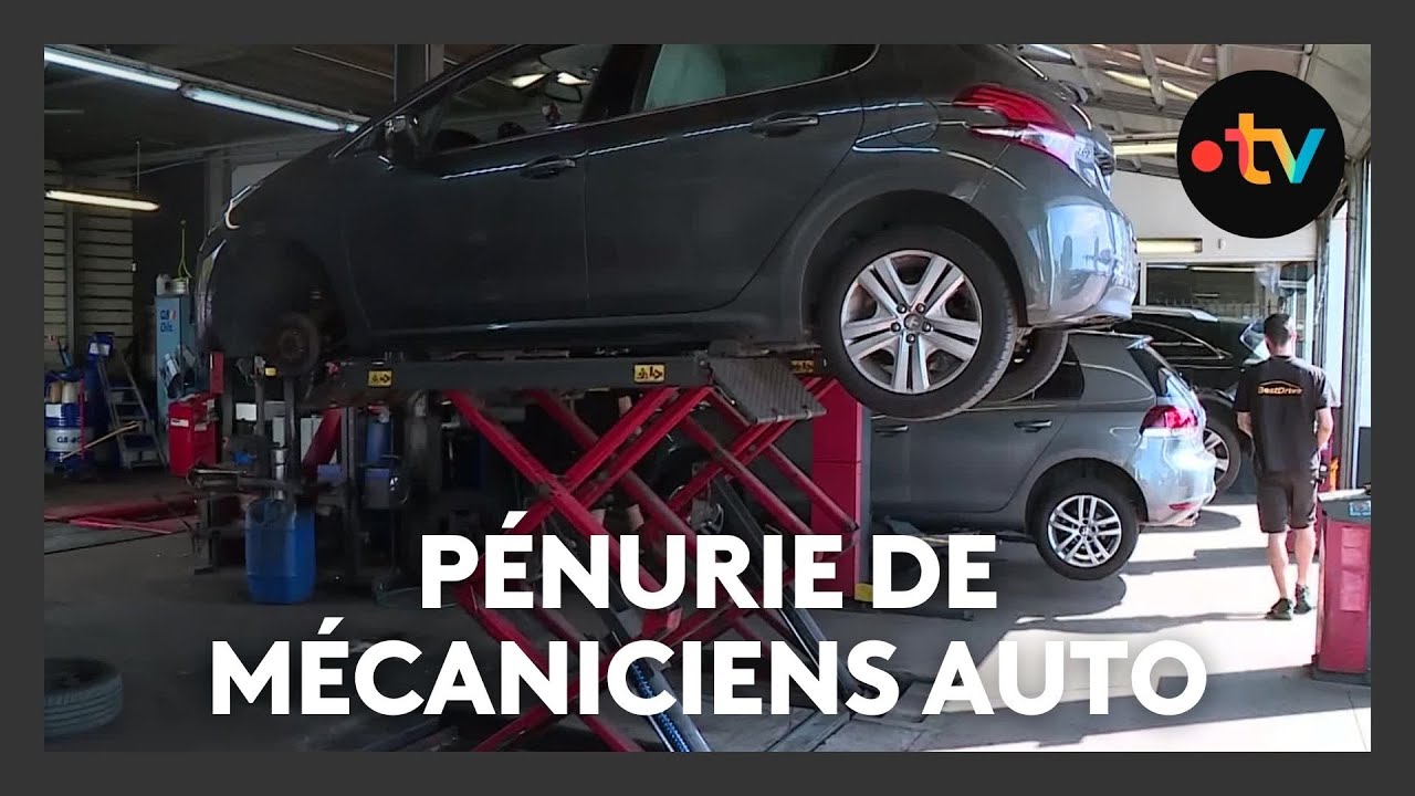 P&eacute;nurie de m&eacute;caniciens auto sur la C&ocirc;te d'Azur