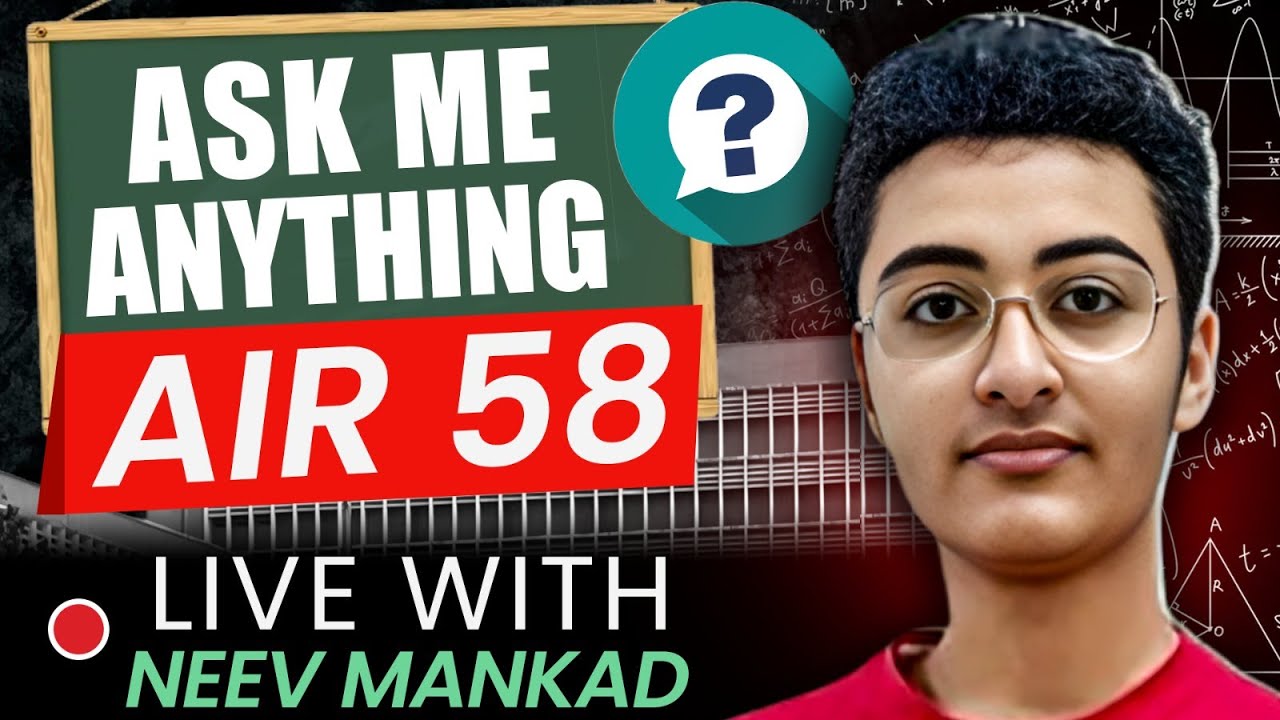 ASK ME ANYTHING (AMA) Session with Neev Mankad - All India Rank 58 in NEET 2025!!