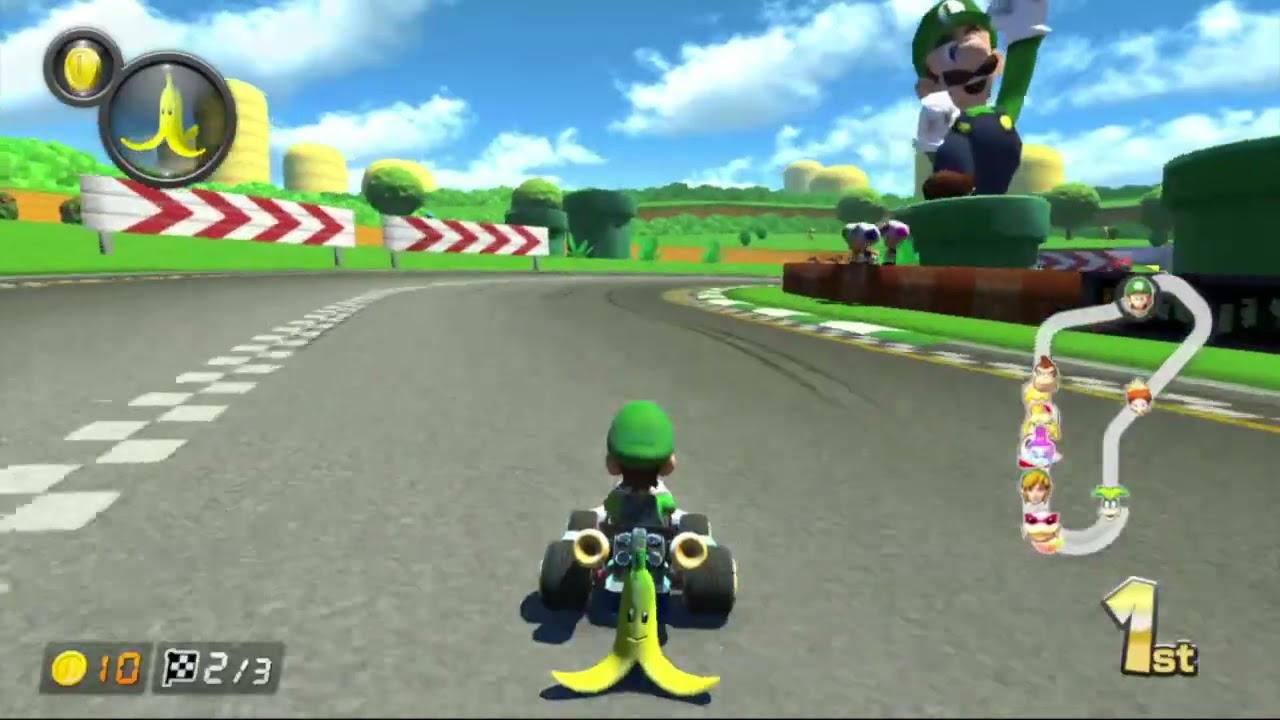Mario Kart 8 Deluxe: Custom Track - Wii Luigi Circuit
