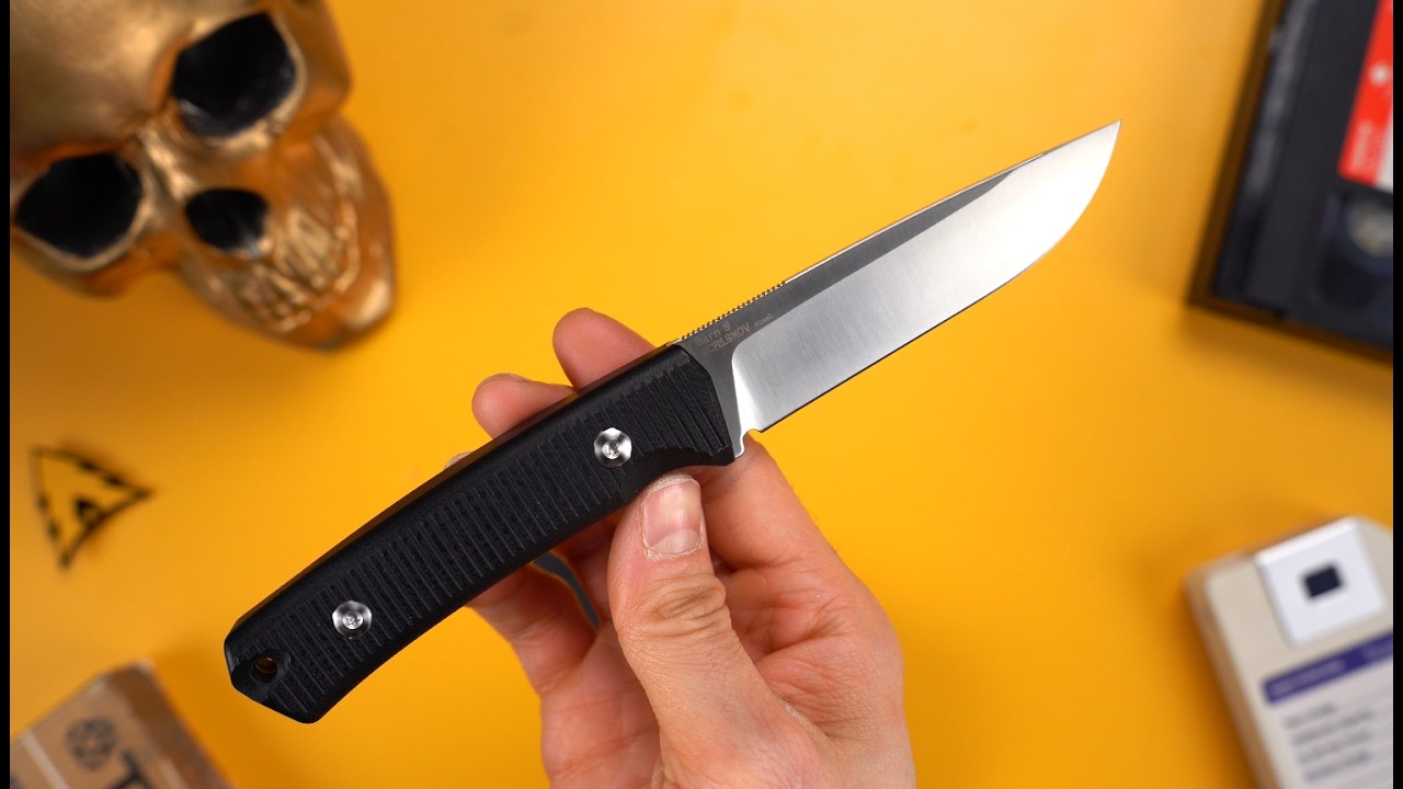 Нож HOT Knife Barn S сталь 9Cr18MoV рукоять Black G10
