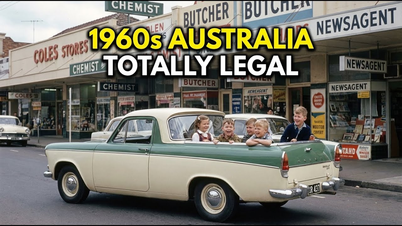 ILLEGAL NOW, But Totally Normal in Australia in the 1960s