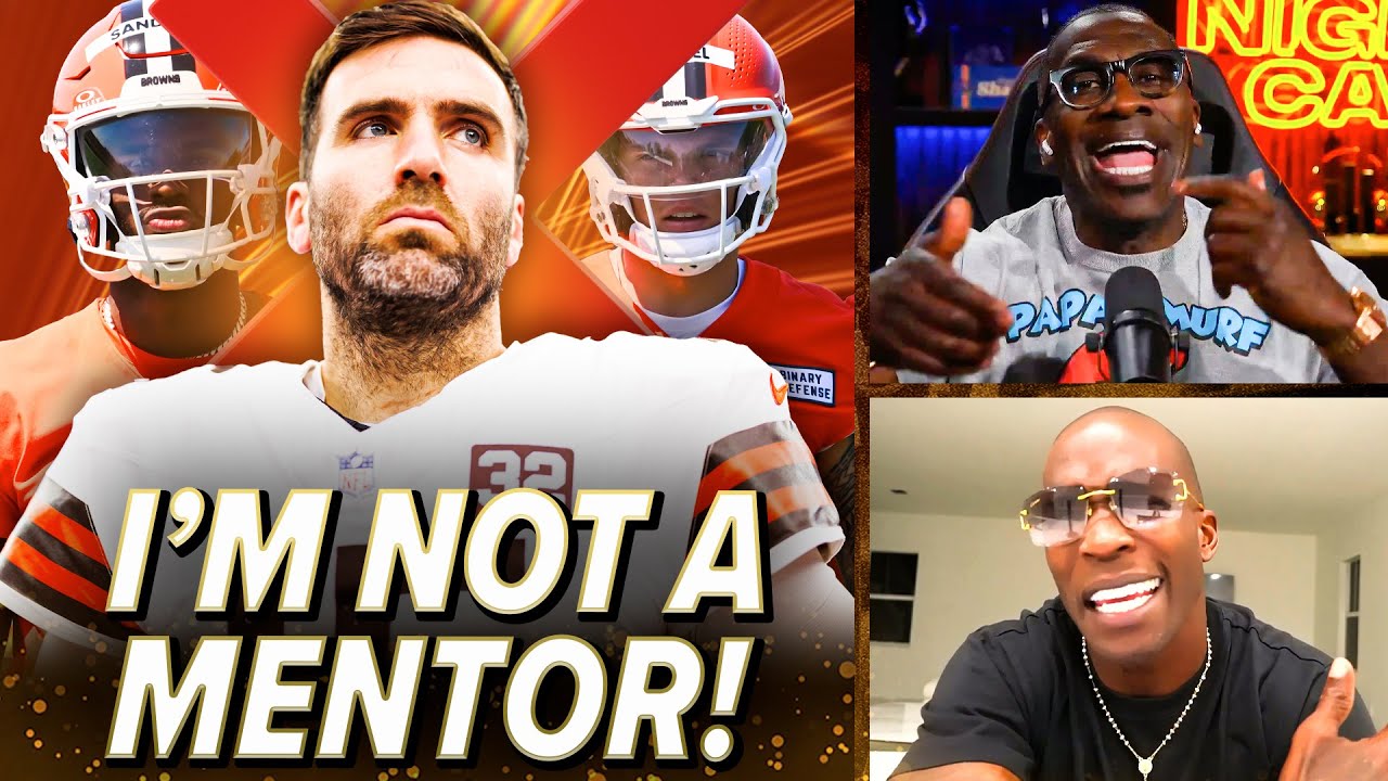 MENTOR WHO?! Unc & Ocho react to Joe Flacco standing on BUSINESS with Shedeur Sanders! | Nightcap