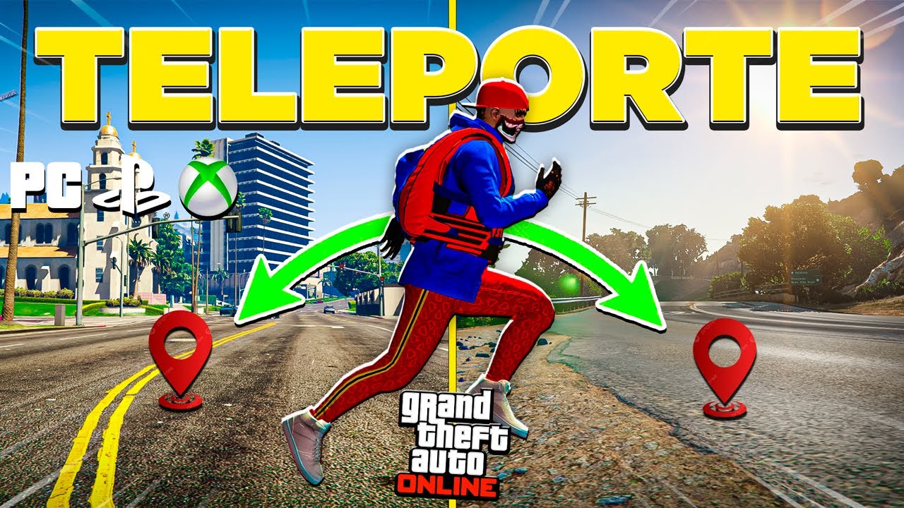 COMO FAZER O TELEPORTE INSTANTÂNEO no GTA 5 ONLINE!