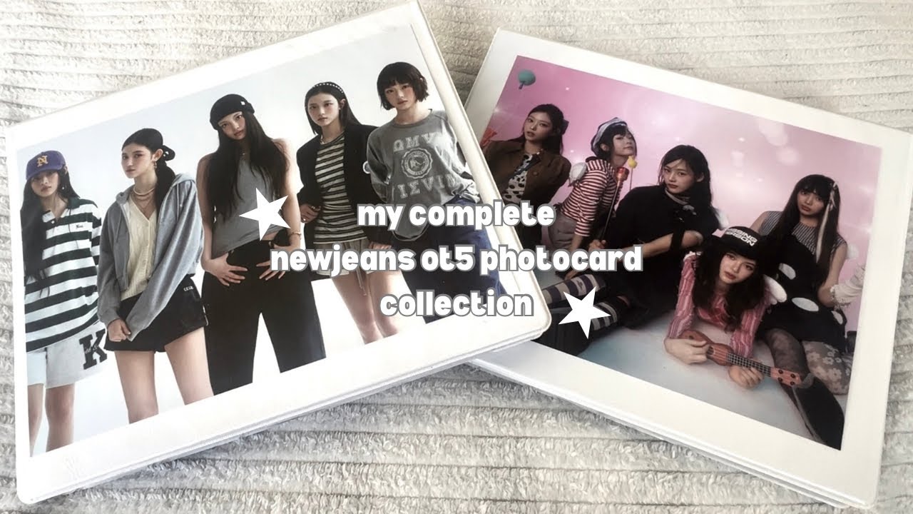 my COMPLETE newjeans ot5 photocard collection ♡ (read description)