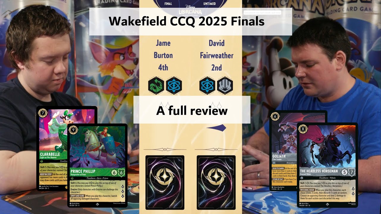 How does one beat Prince Phillip Combo? | Wakefield CCQ 2025 Finals | Improving Technical Play