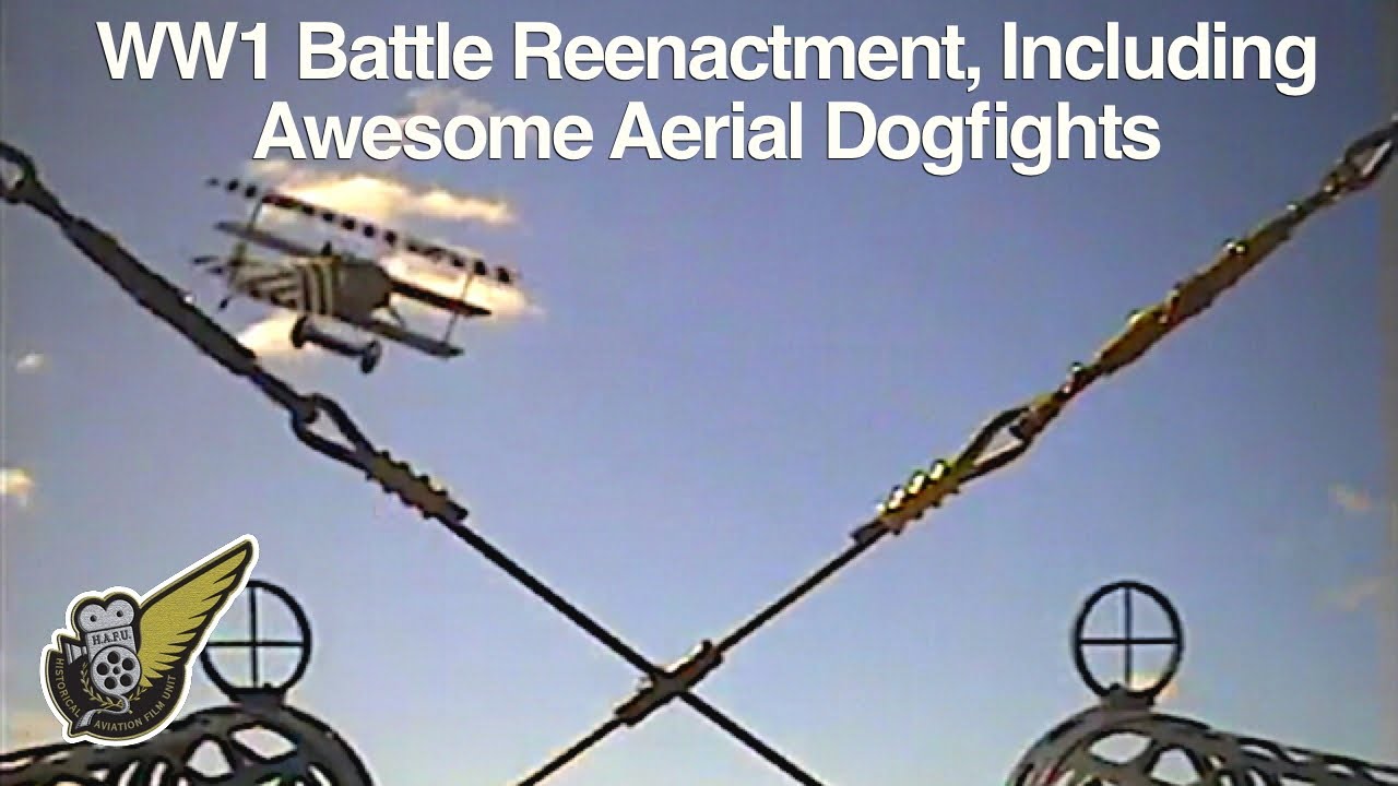 WW1 Fighter Dogfight & Reenactment 01
