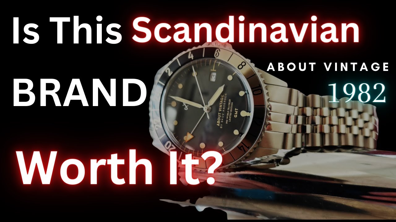 Is This Scandinavian Brand Worth It? - About Vintage 1982 GMT Unboxing and Review #aboutvinatge