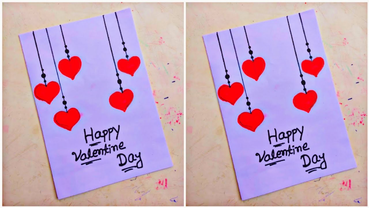 Beautiful Handmade Valentine's Day Card Idea/⁠ ⁠ DIY Valentines day Card for Boyfriend‪