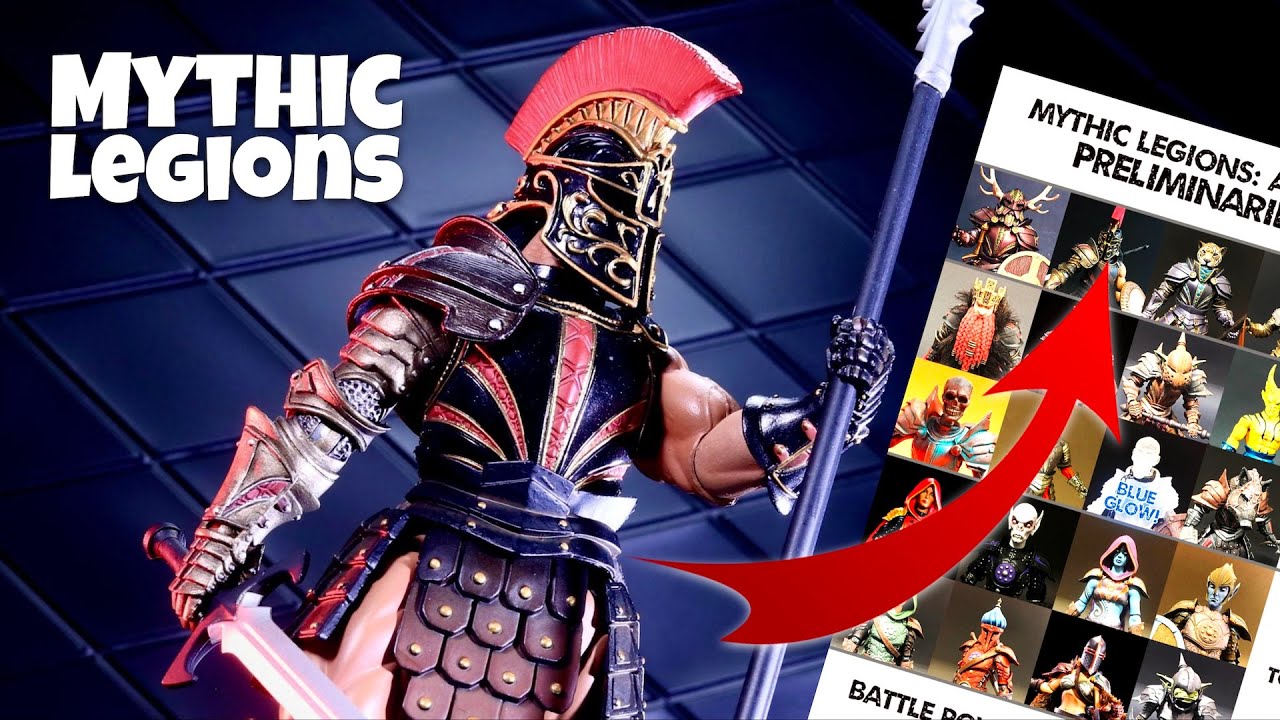 Обзор MYTHIC LEGIONS RAHMULUS - фигурка спартанского гладиатора Coliseum/All Stars 5
