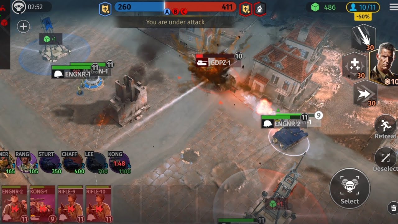 Wwa rts.  Make these strong opponents surrender 🇺🇲🇩🇪