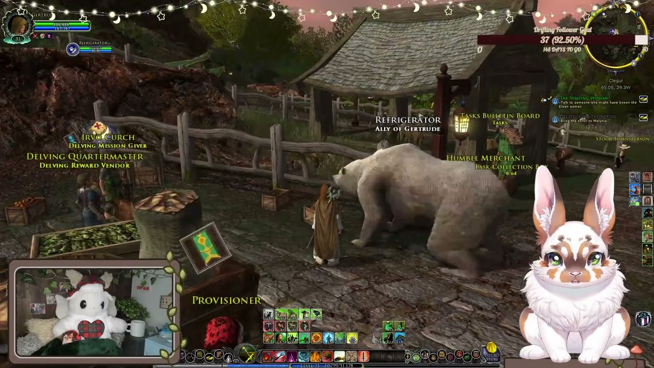 🥔LOTRO - Hobbit Life, Side Quests & Snacks, Part 17 | Second Breakfast Adventures (Cozy VOD)