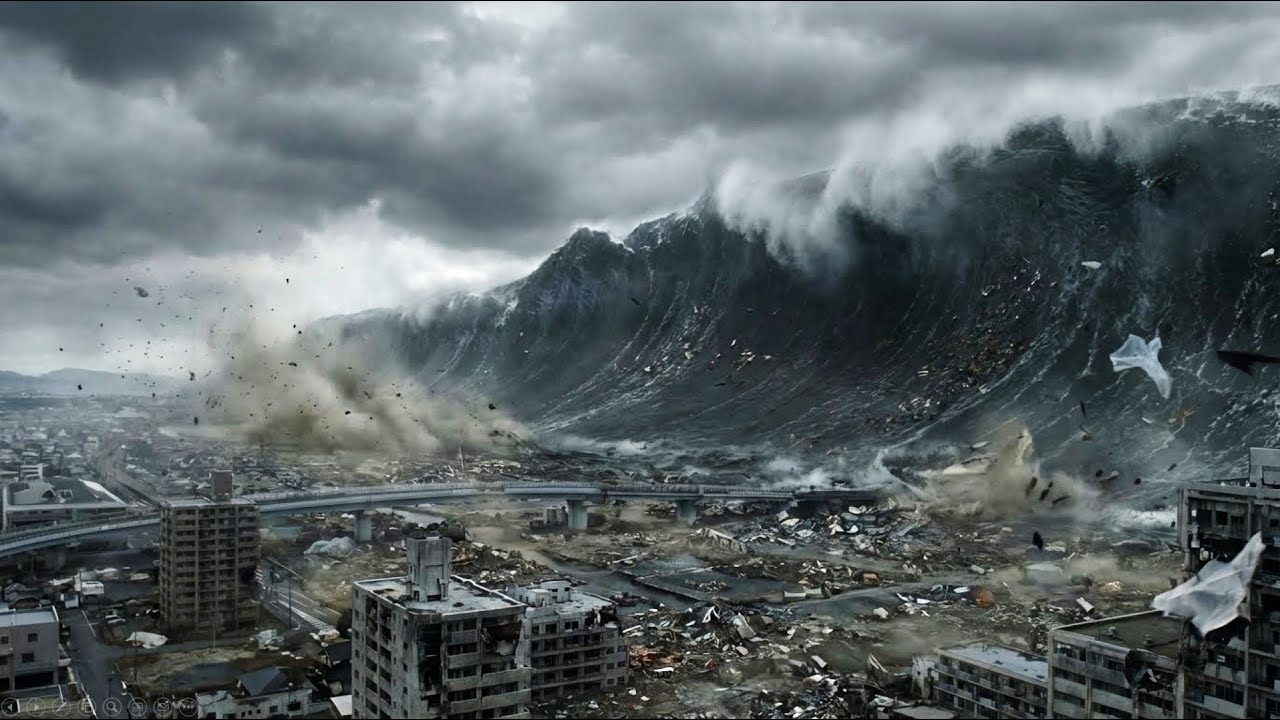 Tsunami & Earthquake Survival | Akiko&rsquo;s Last Escape (AI Cinematic) | Full Movie