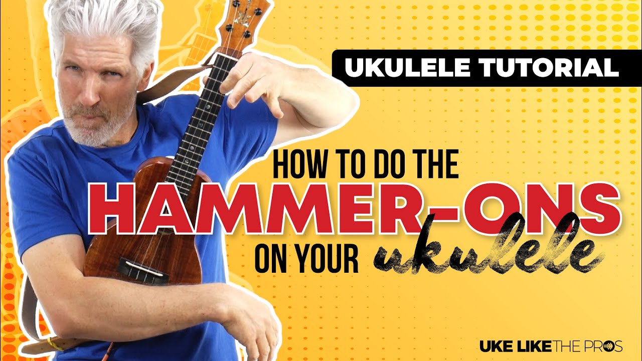 How to do Hammer-Ons on your ukulele! | Ukulele Technique Tutorial
