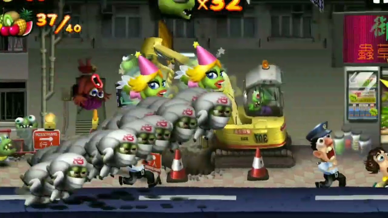 Zombie Tsunami evento de ninja 300 gemas pero sin usar poderes