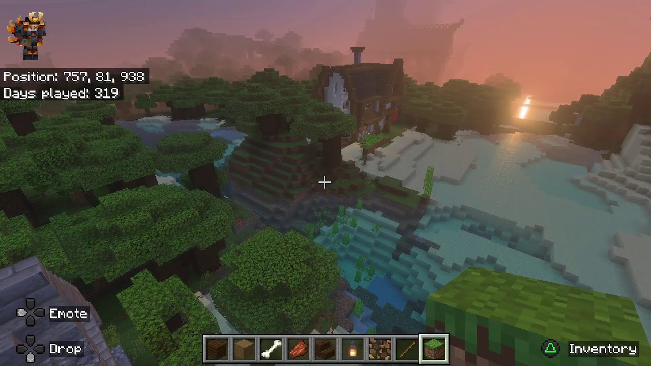 Lets play Minecraft in realm #mincraft #trending #asmr #vlog #shorts #playstation #join #subcribe