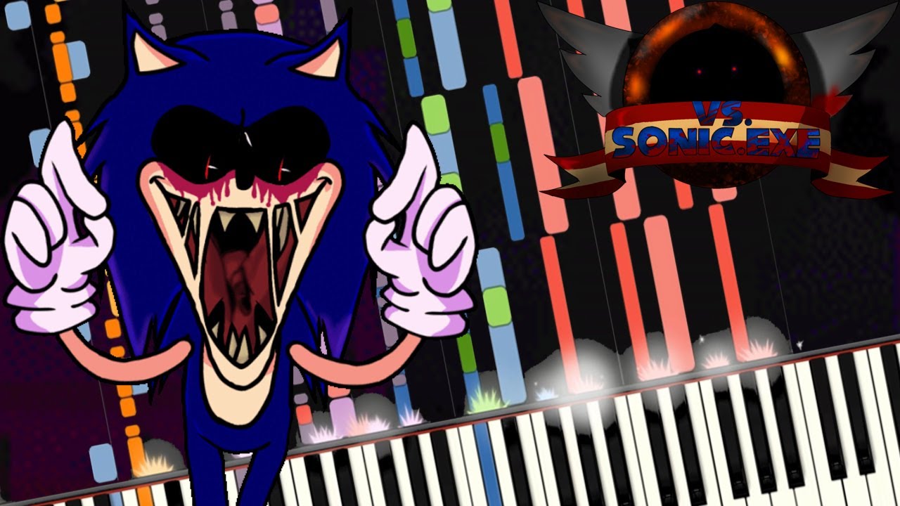 You Can't Run - Friday Night Funkin' VS. SONIC.EXE (Synthesia)