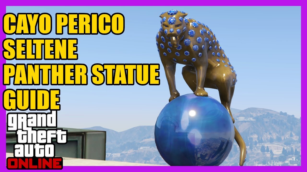 Cayo Perico Heist : Seltene Panther Statue - GTA 5 Online Deutsch