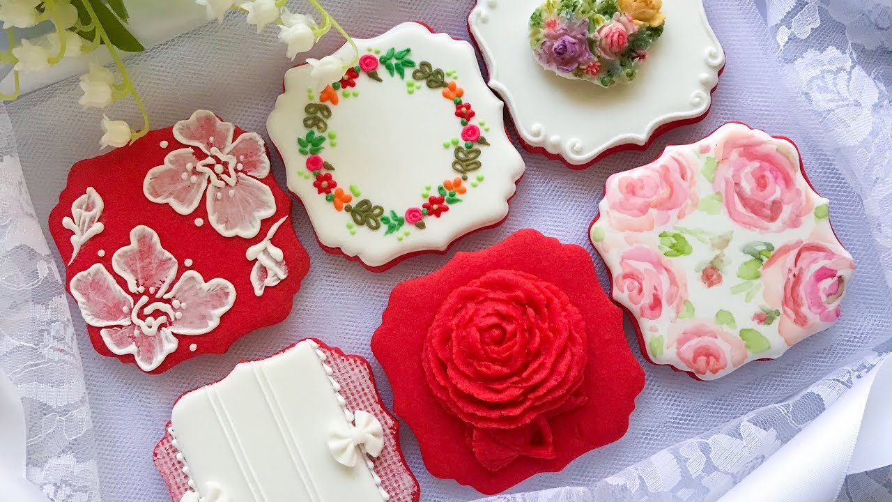 Beautiful cookies for Mother's Day ❤️