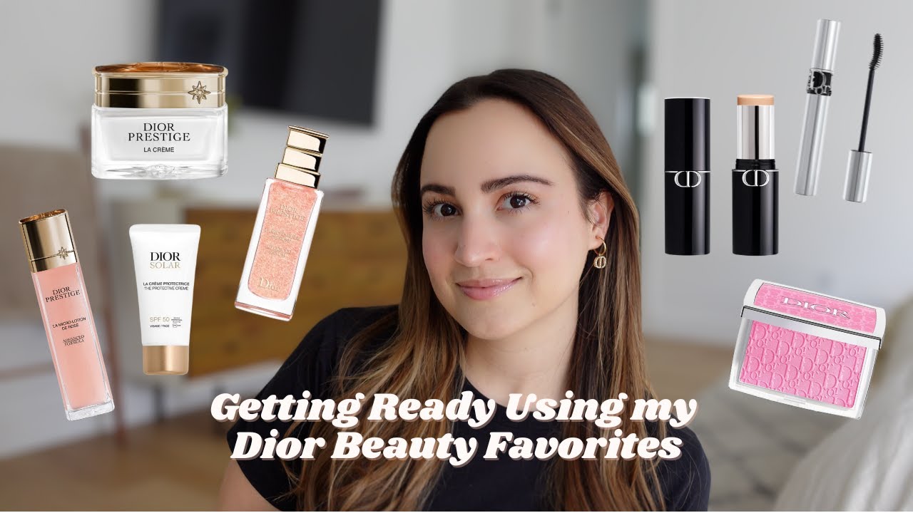Dior Beauty Skincare and Makeup Routine: everyday makeup look using my favorite products