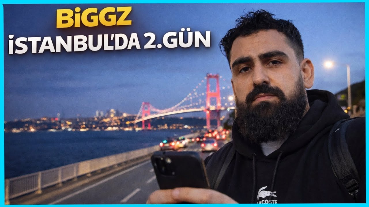 Biggz is in Istanbul! Day 2 📱 Kick IRL Broadcast via Phone!