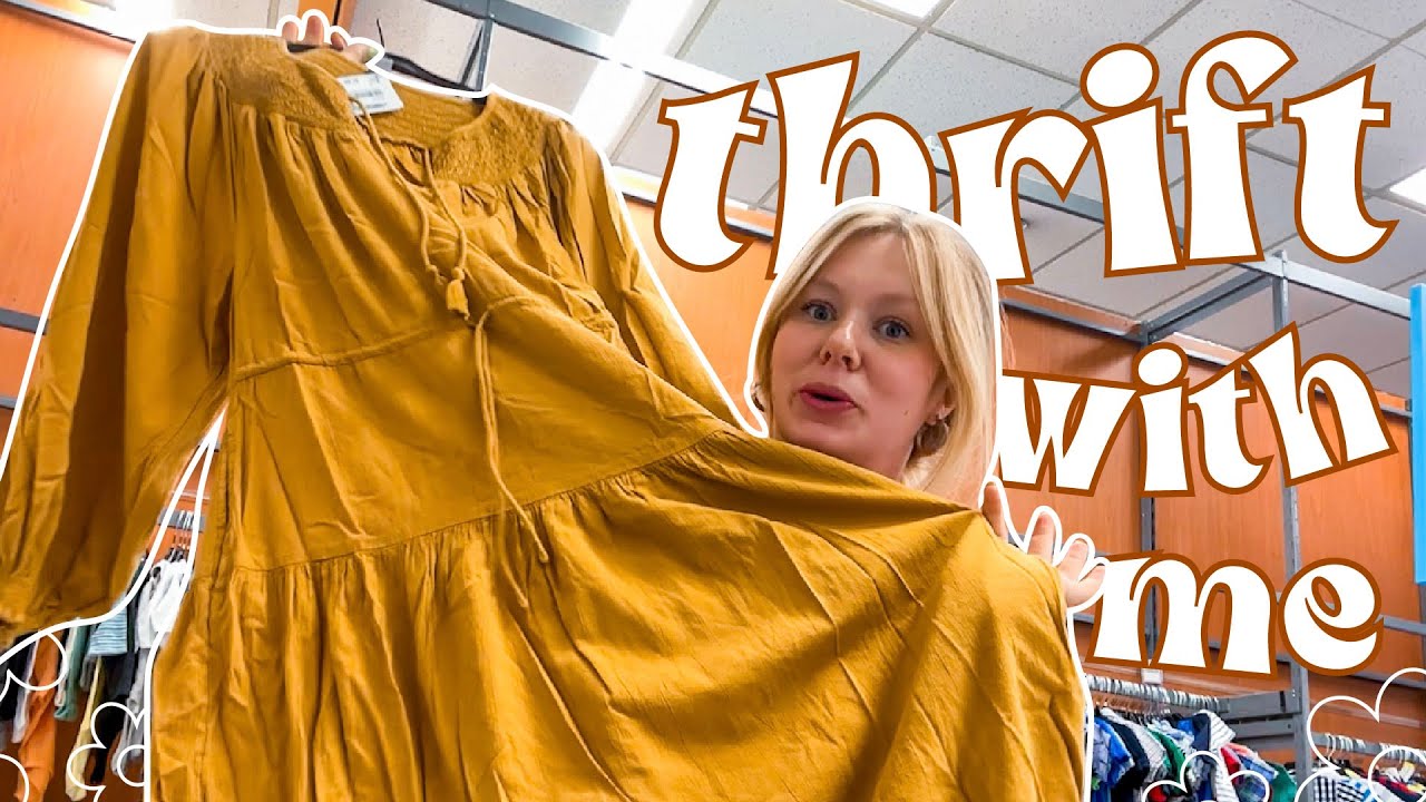 THRIFT WITH ME | thrifting for maternity, fall, and keeping my personal style | WELL-LOVED