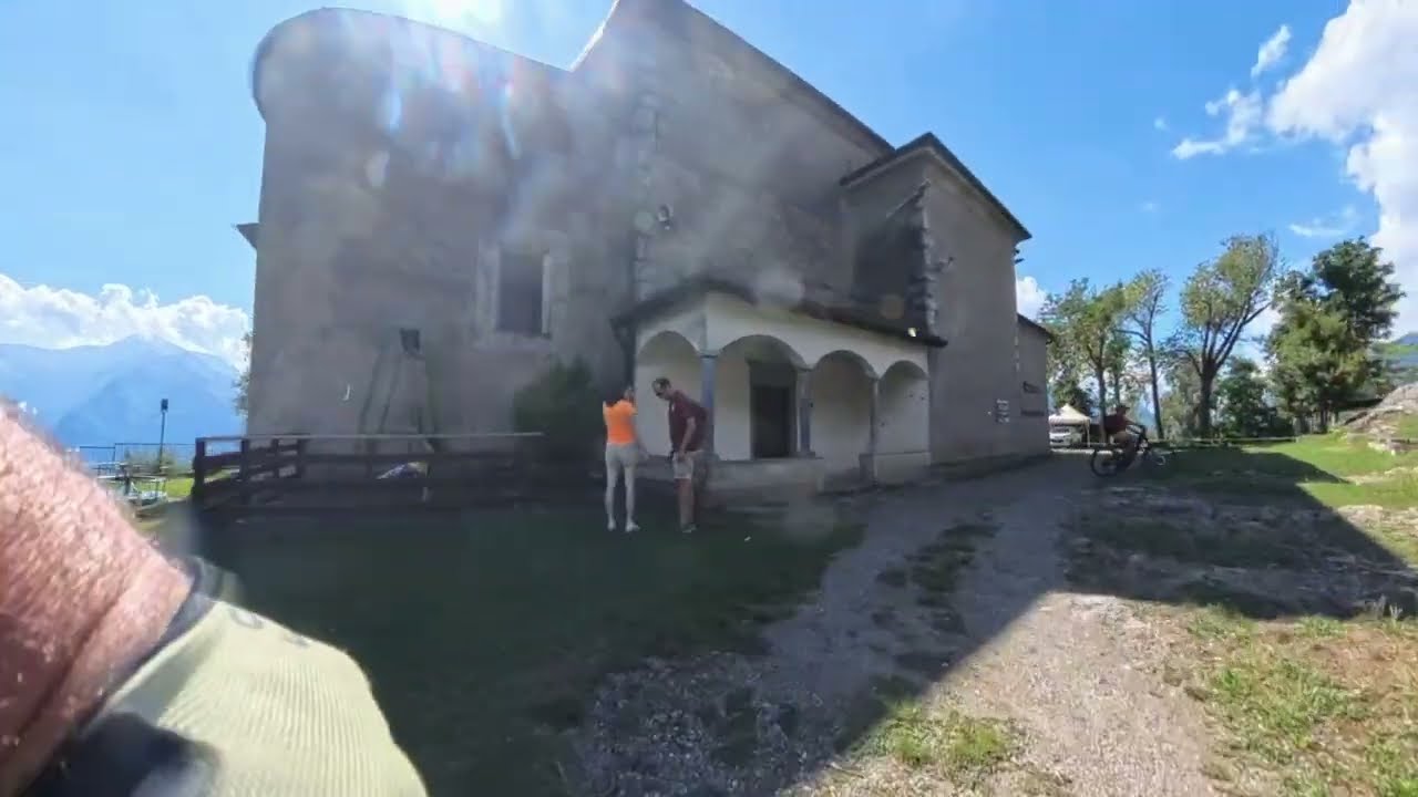 in e-MTB a Bossico,San Giovanni,Sovere