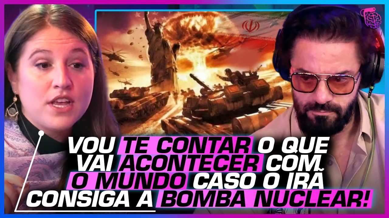 RISCO GLOBAL se o IRÃ conseguir uma bomba NUCLEAR - SALA DE GUERRA E ISRAEL COM ALINE