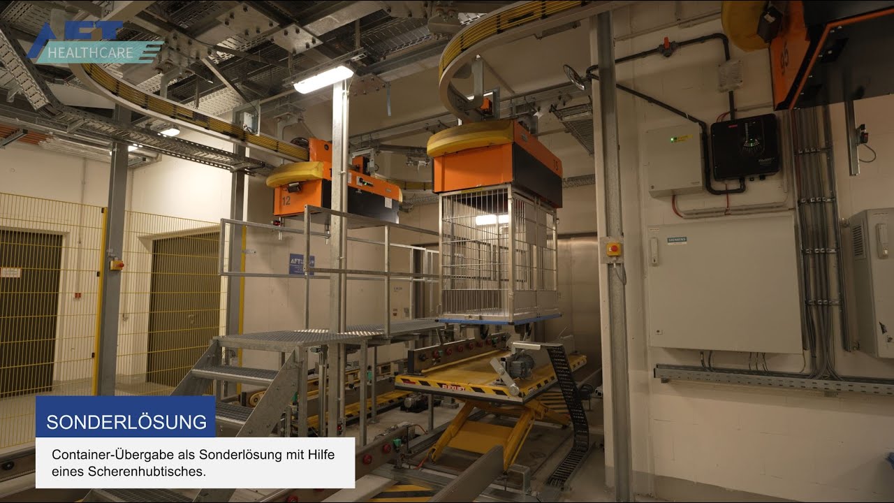 AFT Umbau der zentralen M&uuml;llentsorgung im VZM / Universit&auml;tsklinikum Heidelberg