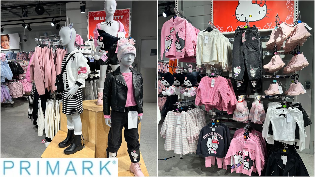 Primark kids girls clothes 1-8 years new collection / August 2024