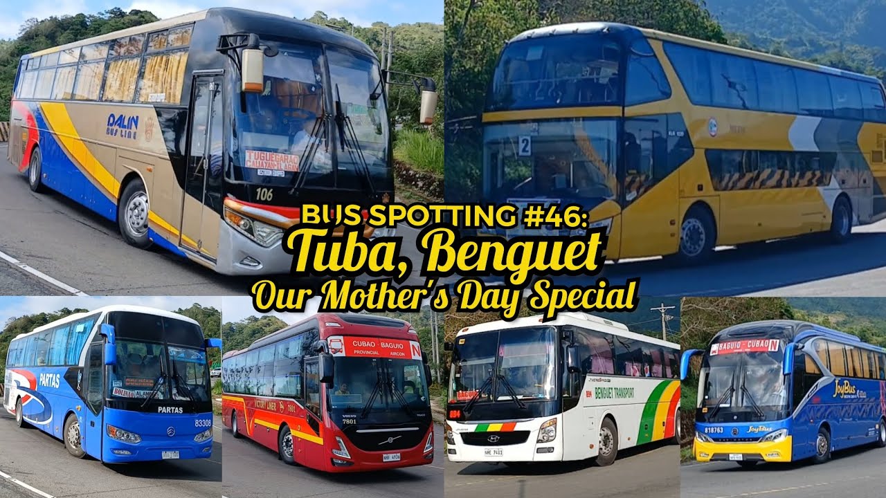 BUS SPOTTING #46: Tuba, Benguet | Our Mother's Day Special