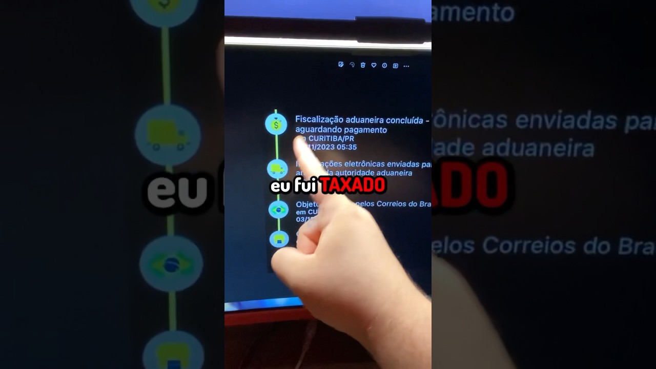 Eu fui taxado 😔😔