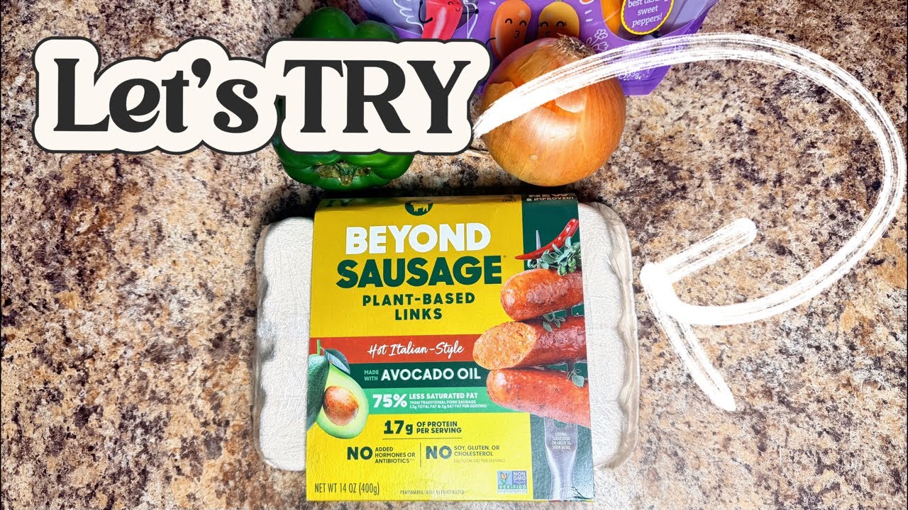 No Meat, Still Flavor | Trying Beyond Sausage Italian Style Links