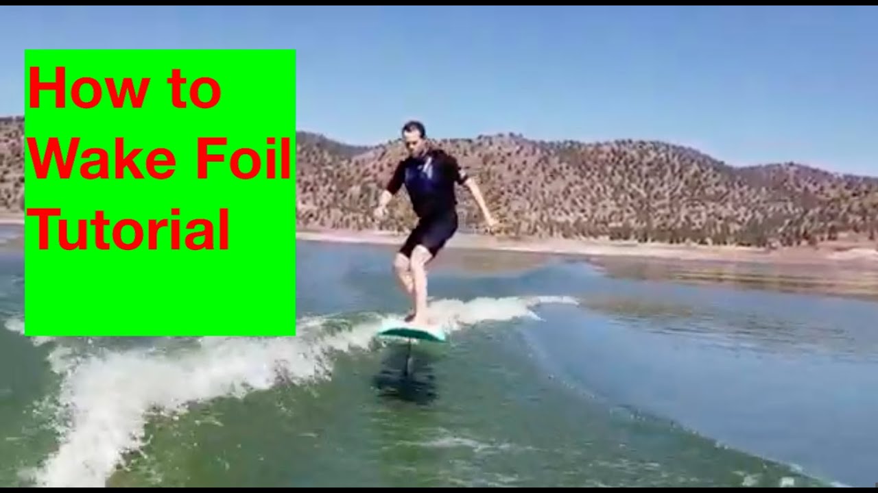 How to Foil Surf for Beginners | Behind a Boat | Wake Foil