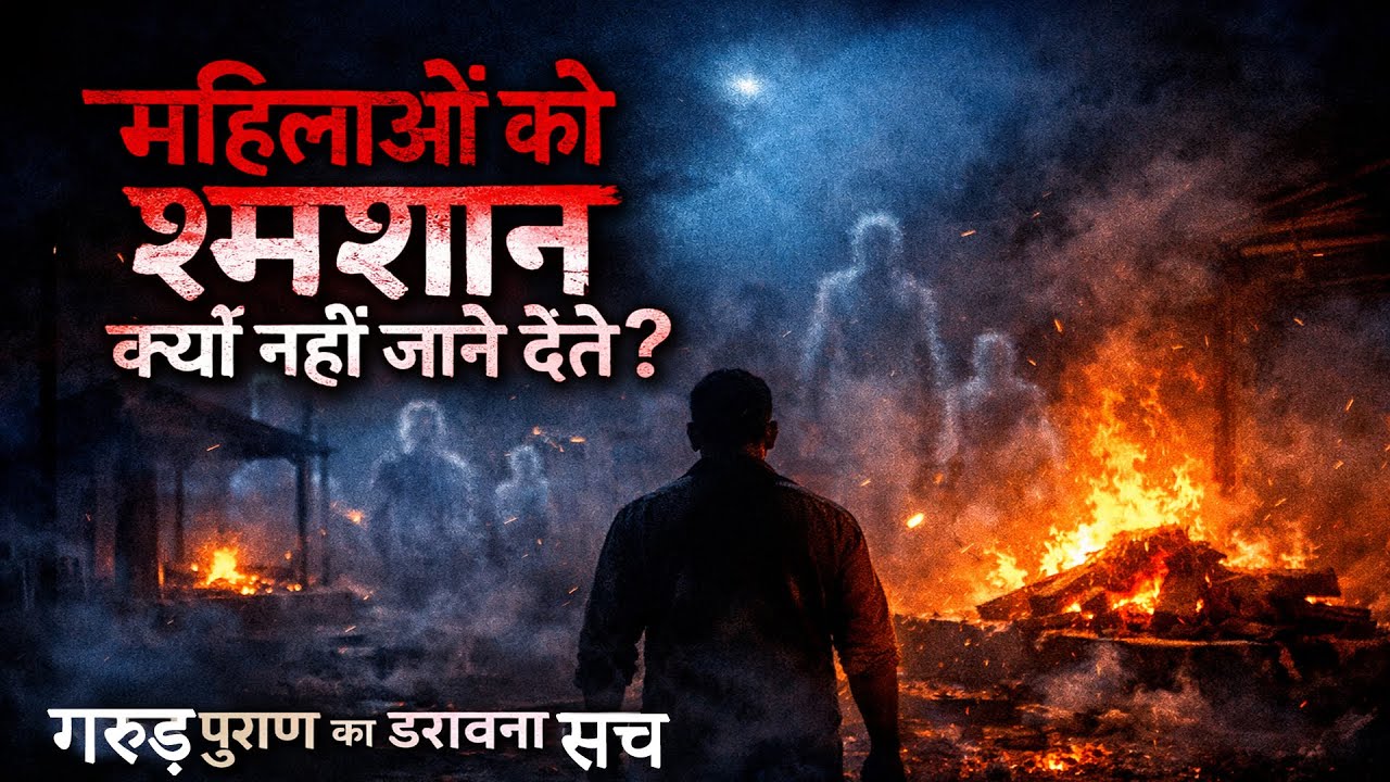 महिलाओं को श्मशान क्यों नहीं जाने दिया जाता? | गरुड़ पुराण का डरावना रहस्य