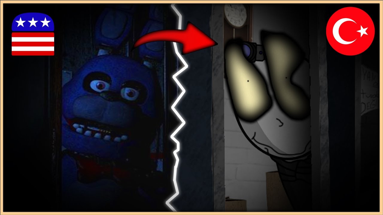 FNAF'A ENİMASYONDAKİ KARAKTERLERİ EKLEDİM | Enimasyon Karakterleri Oyunda Olursa 8
