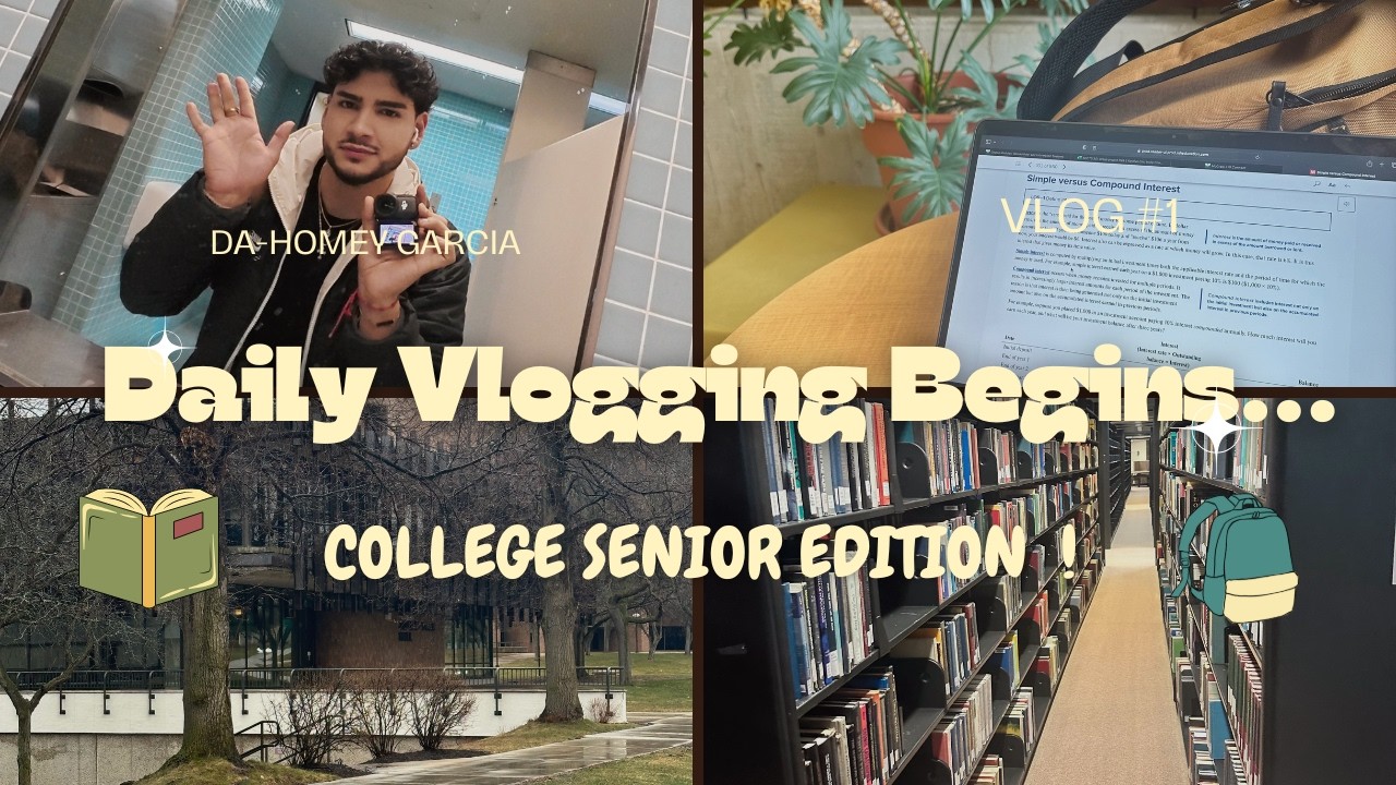 Day of a Senior in College