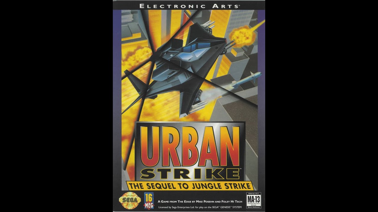 Urban Strike Прохождение (Sega Rus)
