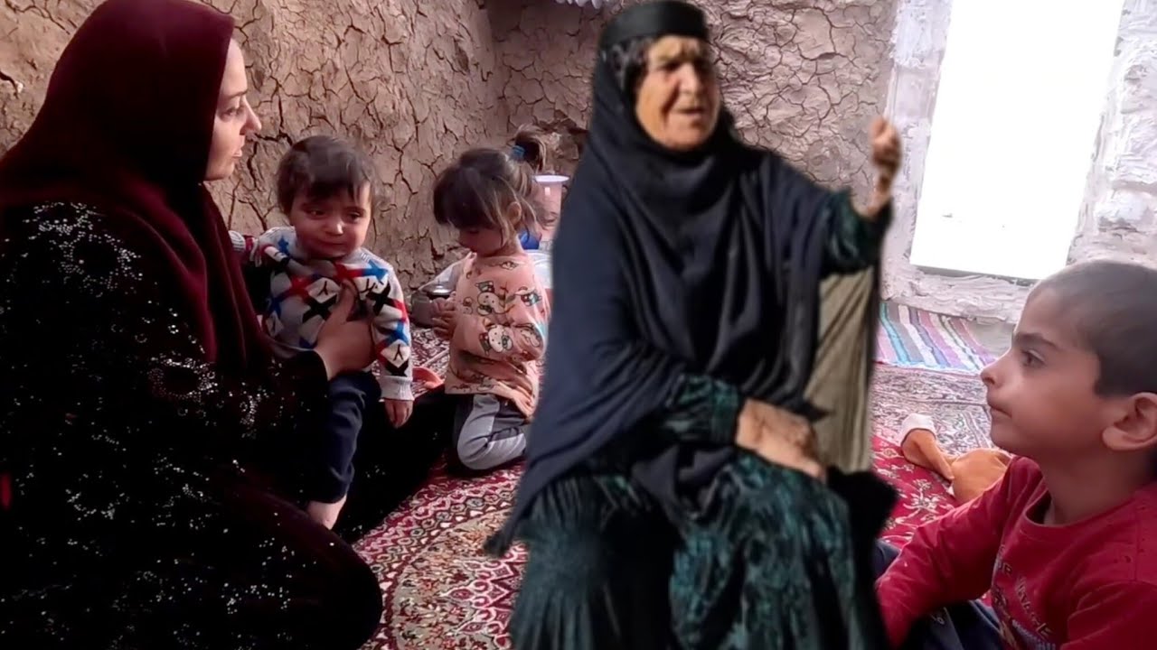 Zainab's work to keep her children's bellies full, baking local bread