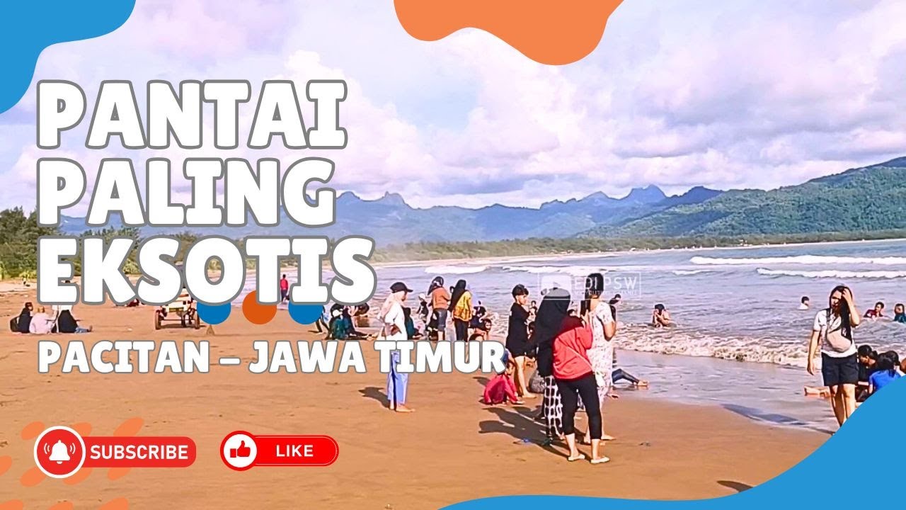 PANTAI TELENGRIA PACITAN DENGAN SUNSET TERINDAH
