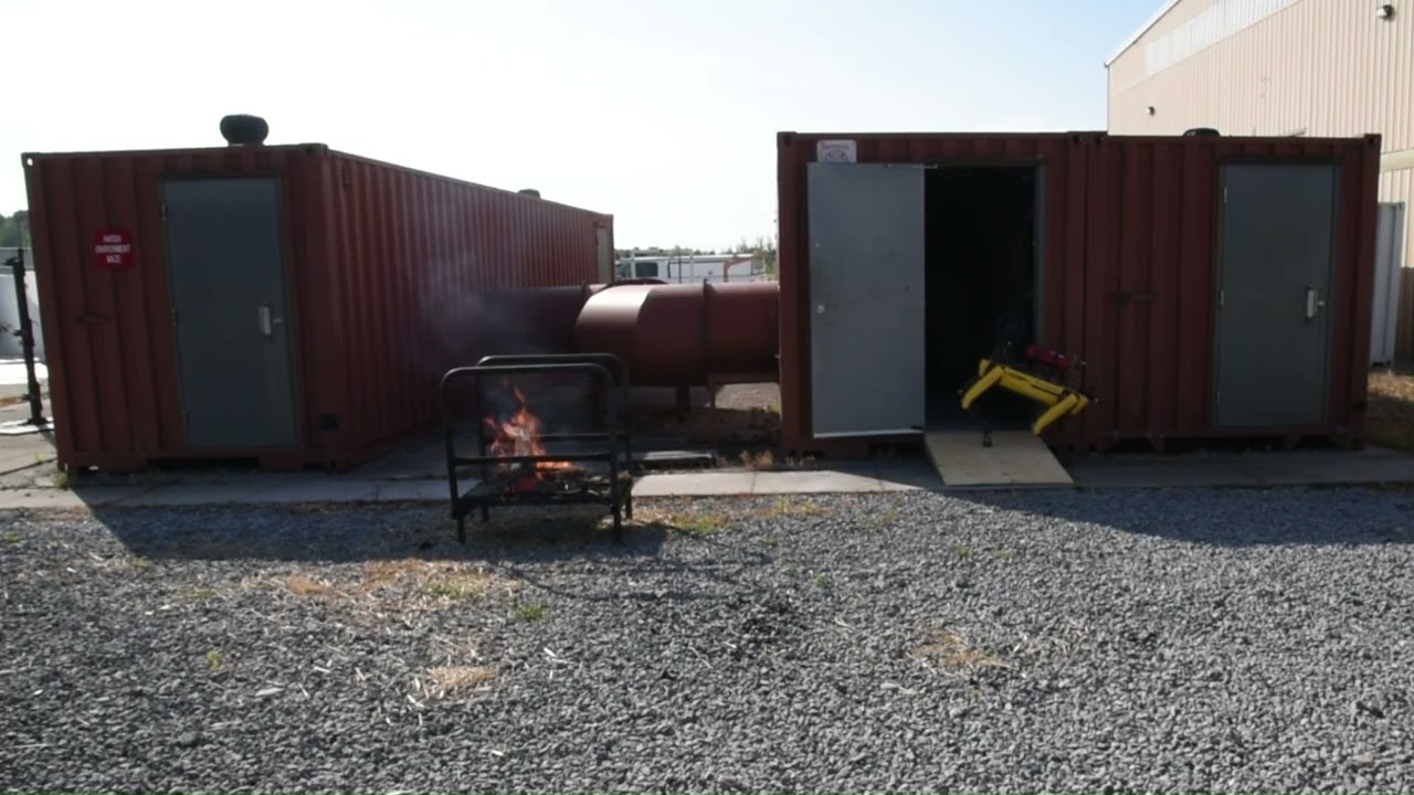 Autonomous Firefighting Quadruped Robot With a Novel Vision-Based Fire Segmentation System