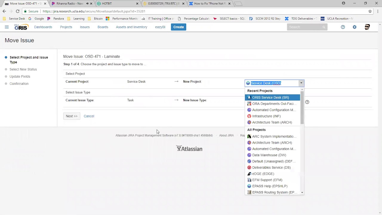 How to re open tickets in JIRA for SD