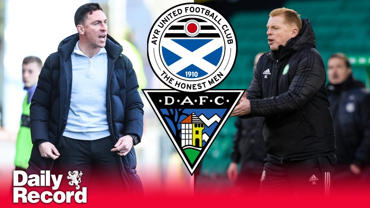 Former Celtic captains Scott Brown and Neil Lennon go head-to-head as Ayr United take on Dunfermline